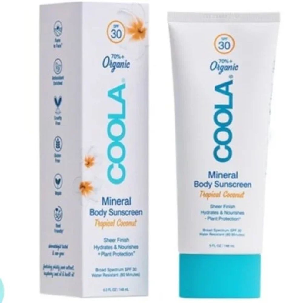 COOLA Mineral Body Organic Sunscreen Lotion SPF 30